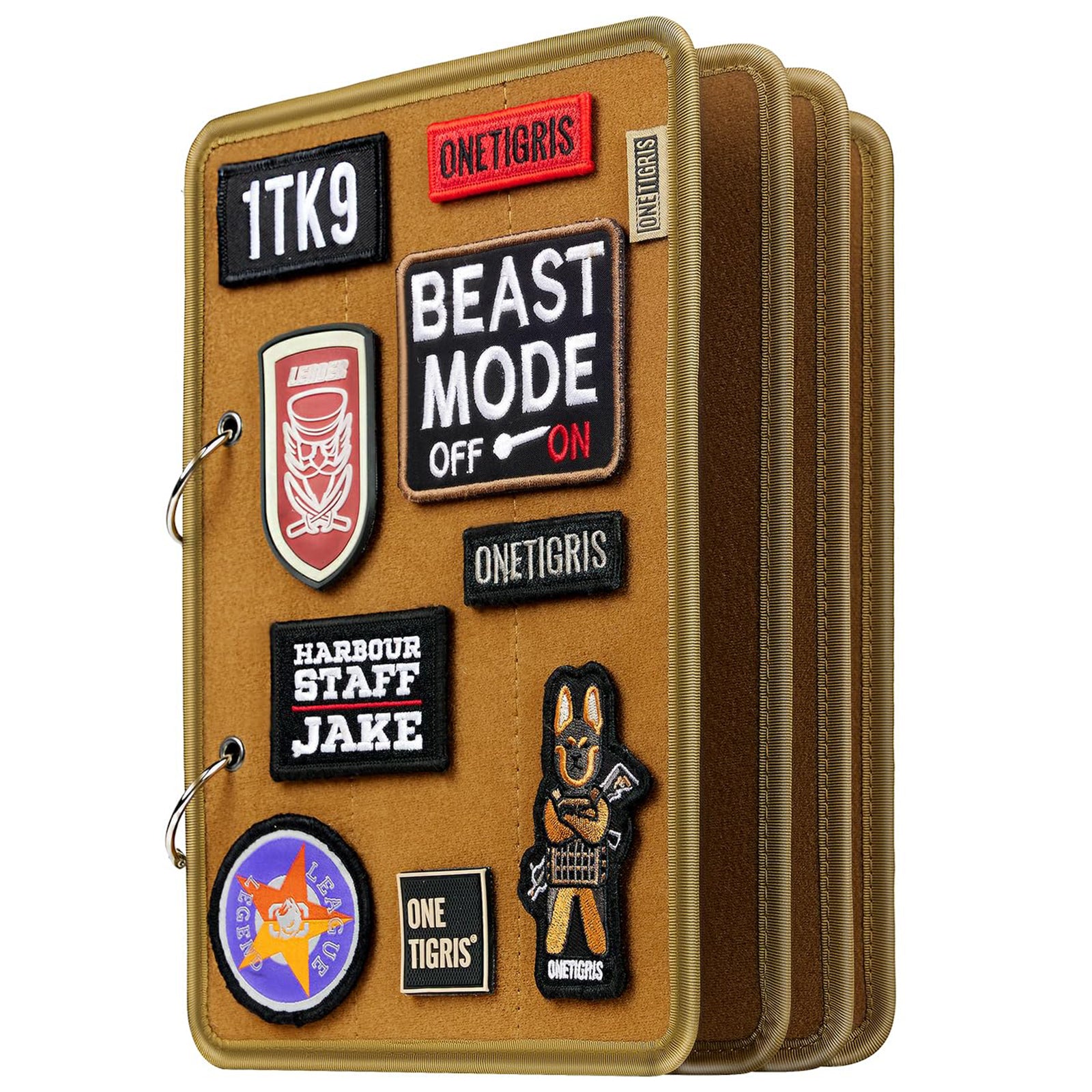 Patch Display 03丨Flip-Page Badge Album & Metal Detachable Binder